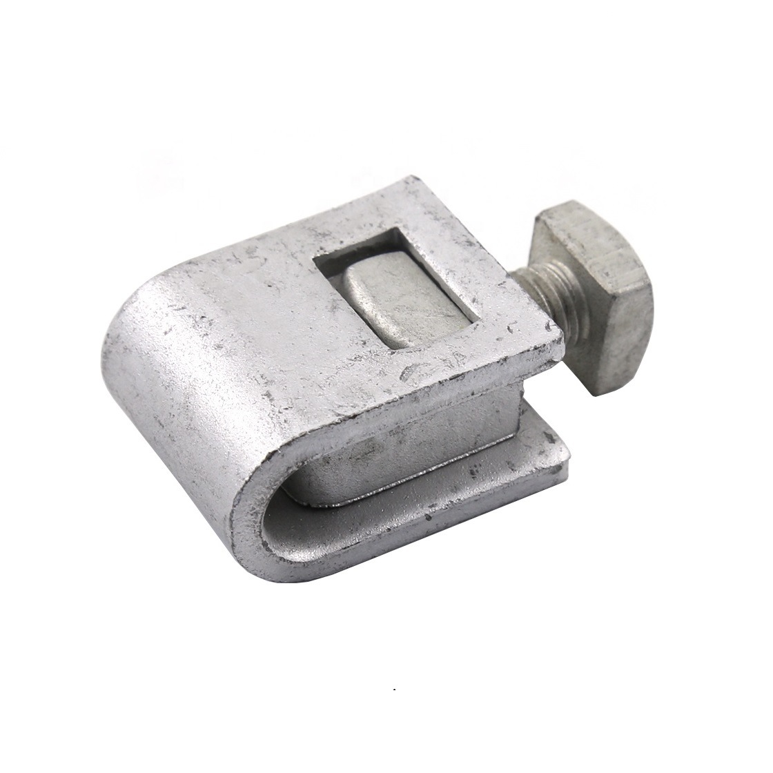 
                        Hot DIP Galvanized Strand Ground Clamps for Pole Line Hardware
                    