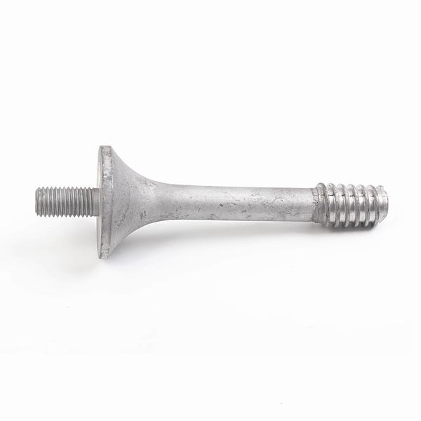 Short Shank Insulator Crossarm Pin for Steel Crossarm