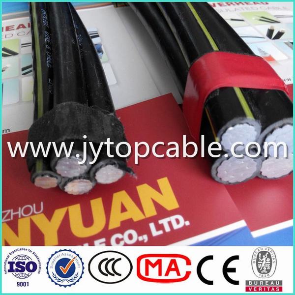 China 
                                 0.6/1kv Aluminiun Core Cable ABC de la línea aérea                              fabricante y proveedor