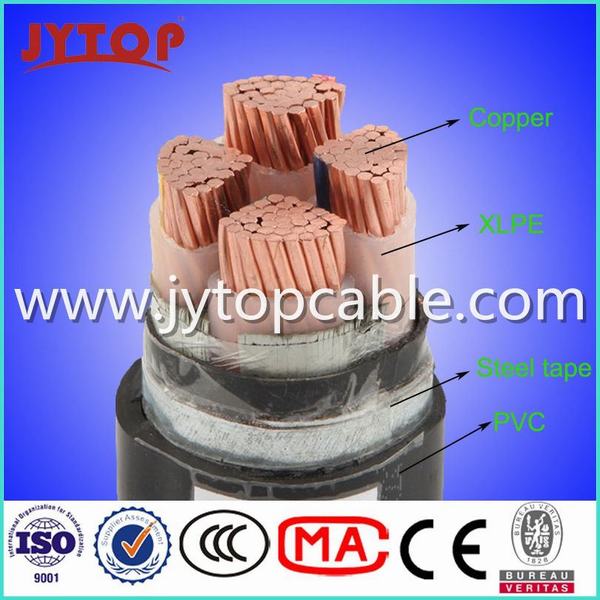 China 
                                 N2xby 0.6/1kv de cable, cable blindado con certificado CE                              fabricante y proveedor