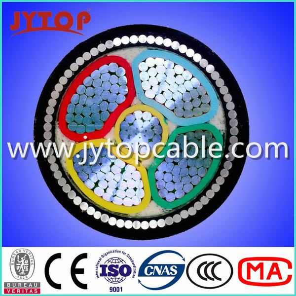 China 
                                 0.6/1kv aislados con PVC, Cables de alimentación con núcleo de 4+1                              fabricante y proveedor