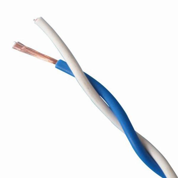 China 
                        1.5mm Rvs Copper Flexible PVC Insulated Twin Twisted Electric Wire Cable
                      manufacture and supplier
