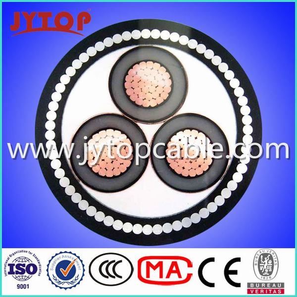 China 
                                 Cable de cobre de 15kv 3x95mm con armadura de alambre de acero                              fabricante y proveedor