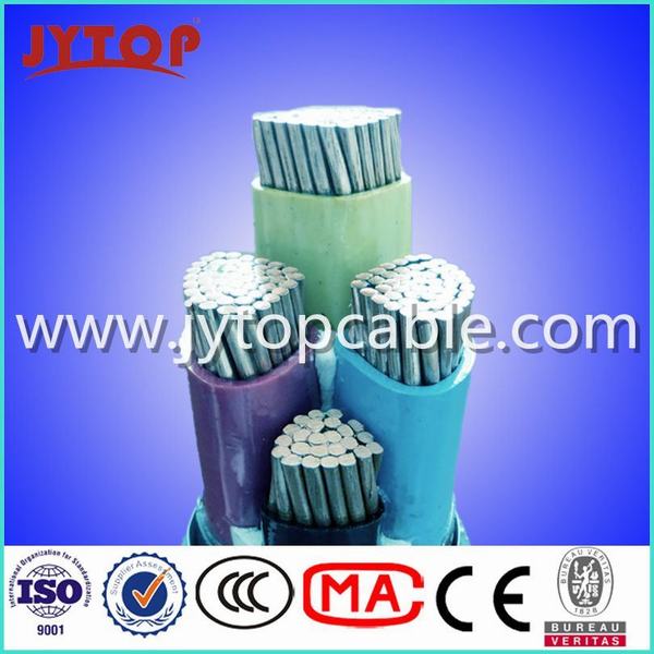 Chine 
                                 1 kv câble PVC Aluminium Câble 4x120mm avec certificat CE                              fabrication et fournisseur
