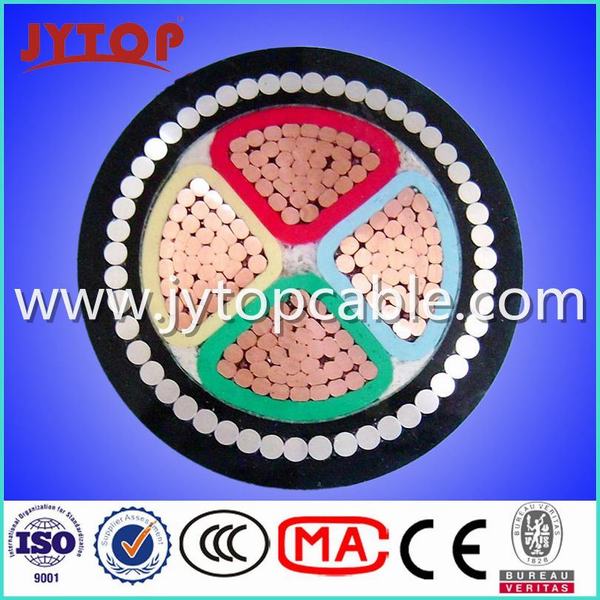 Chine 
                                 Câble cuivre 1kv 4x70mm avec câble PVC de certificat CE                              fabrication et fournisseur