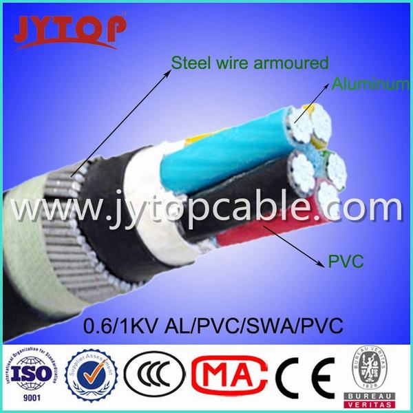 Chine 
                                 Câble en PVC de 1 KV, câble d'alimentation en PVC avec certificat CE                              fabrication et fournisseur