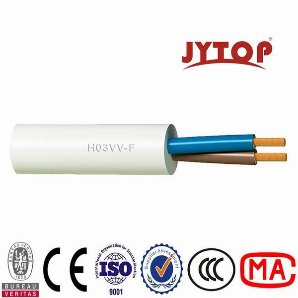 China 
                        2 Core Cable Flexible Rvv Cable 2X0.5mmsq Copper Cable Wire
                      manufacture and supplier