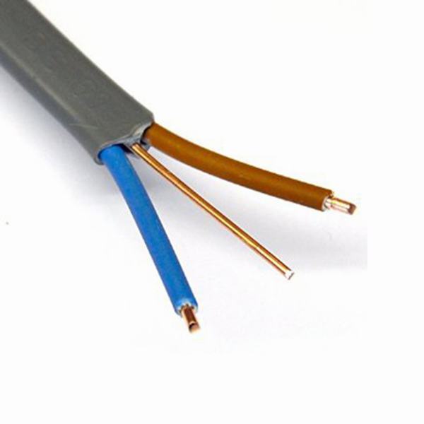 
                                 3 condutores de cobre flexível Eléctrico Twin e cabo do fio de massa 2X1.5mm2+E                            