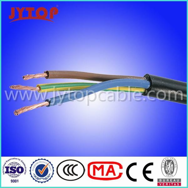 China 
                        300/500V Flexible Wire H05VV-F 3G1.5mm2
                      manufacture and supplier