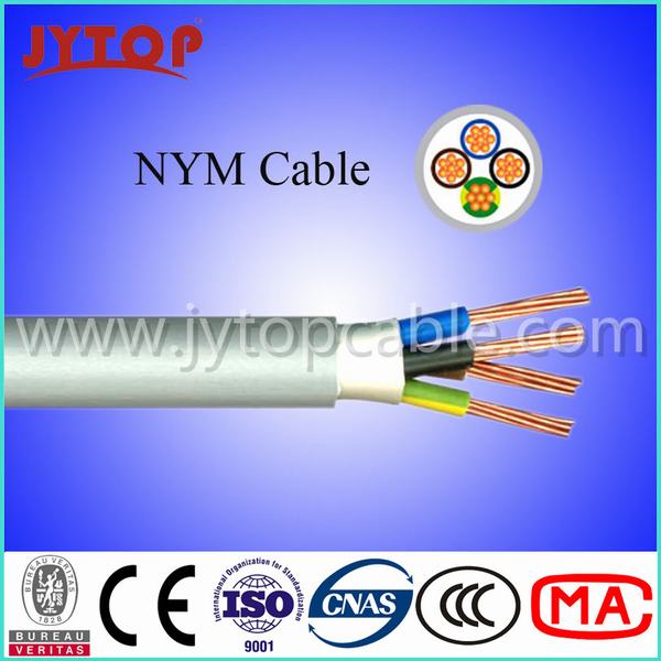 China 
                                 300/500V Kabel Nym, Nym Kabel 3X2.5mm                              Herstellung und Lieferant