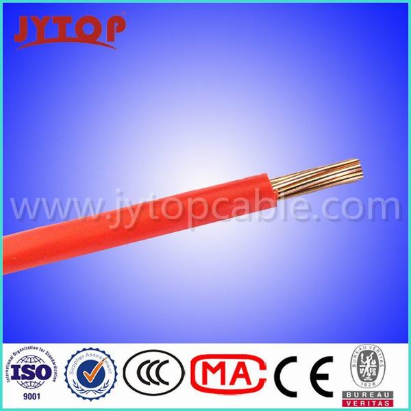 Chine 
                                 450/750V enduit de PVC sur le fil électrique, le fil de bâtiment avec certificat CE                              fabrication et fournisseur