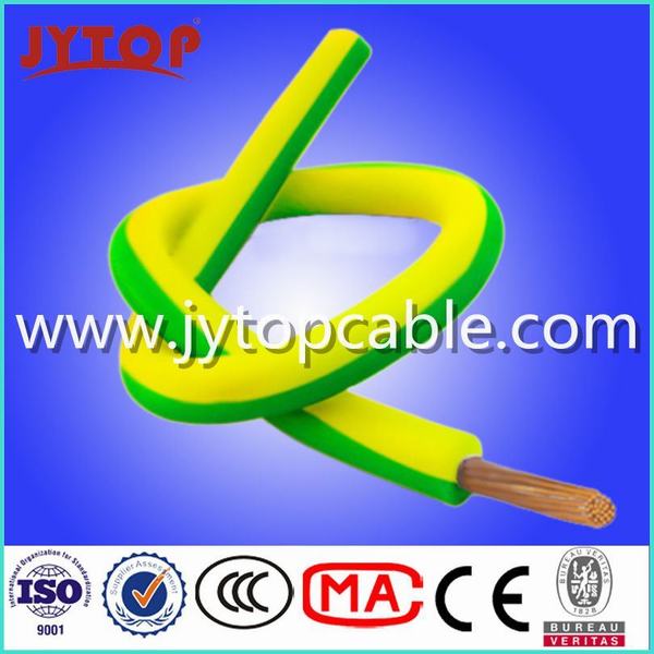 Cina 
                                 il PVC 450/750V ha isolato il collegare elettrico inguainato PVC con il conduttore flessibile                              produzione e fornitore