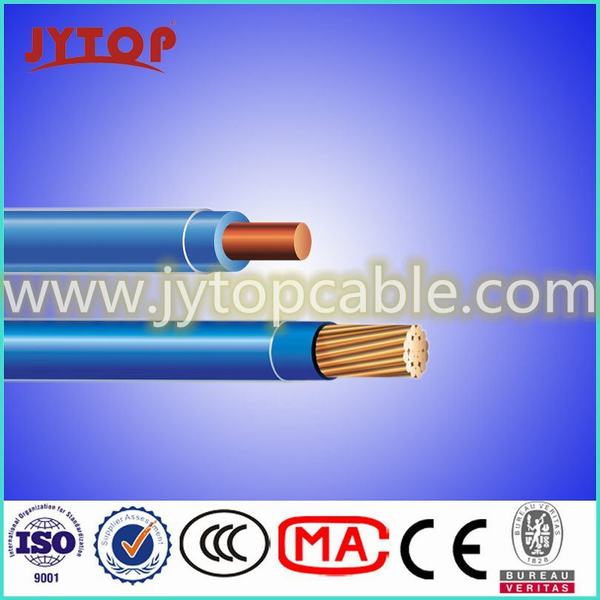 China 
                                 600V Cable Thhn con chaqueta de nylon                              fabricante y proveedor
