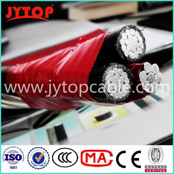 China 
                        Aerial Bundled Cable Triplex Cable 2X1/0+1/0
                      manufacture and supplier
