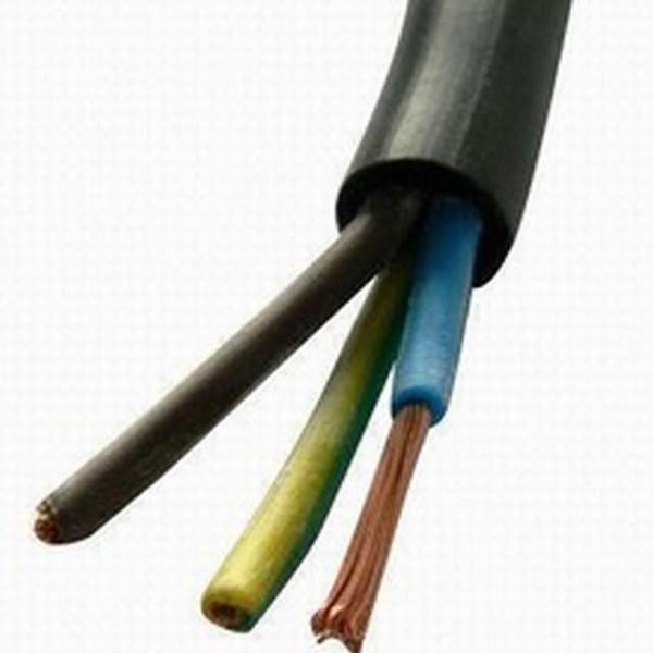 
                                 Тип BVV медный проводник ПВХ изоляцией провода с ПВХ изоляцией оболочку кабеля для BS 6004                            