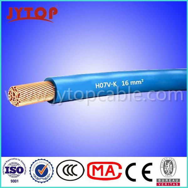 Китай 
                                 Медный кабель Nyaf H07V-K VDE                              производитель и поставщик