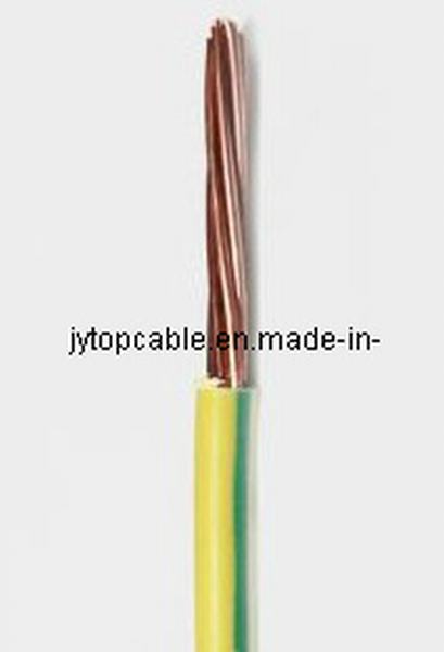 China 
                        Earth Wire Yellow/Green Wire PVC Insulated Wire
                      manufacture and supplier