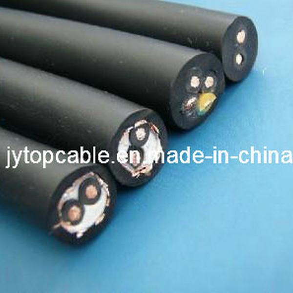 Cina 
                                 Cavo elettrico flessibile con Sheahed di gomma                              produzione e fornitore