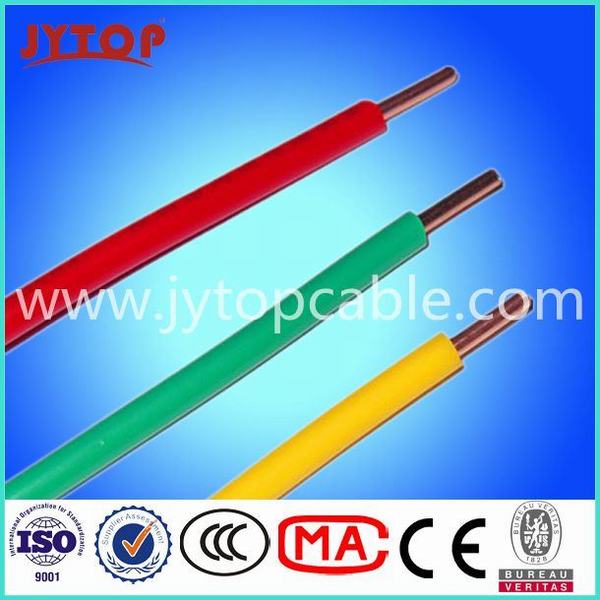 
                                 H05 V-U H07 V-U com isolamento de PVC o fio elétrico com marcação CE                            