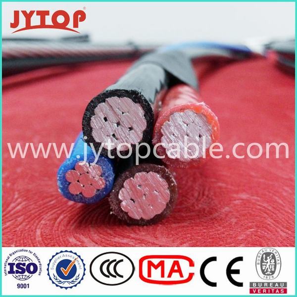 China 
                                 Lv-zusammengerolltes Kabel LuftaBC für obenliegende Übertragung                              Herstellung und Lieferant