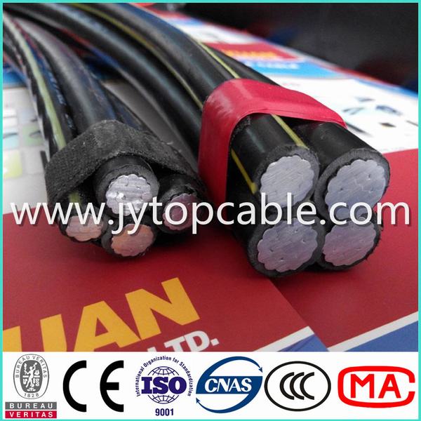 China 
                        Low Voltage Quadruplex Aerial Bundled Cable for Overhead Transmission
                      manufacture and supplier