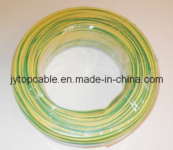 China 
                                 Aislamiento de PVC amarillo/verde del cable de masa en el Cable El cable eléctrico                              fabricante y proveedor