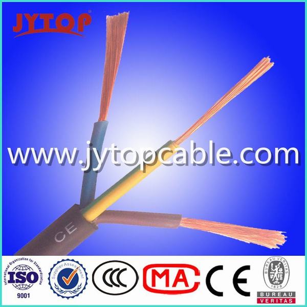 China 
                                 Aislamiento de PVC cables eléctricos H05VV-F 3X2.5mm 3x1,5 mm                              fabricante y proveedor