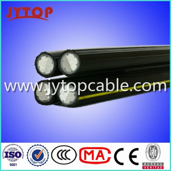 Chine 
                                 Quadruplex Conductor 600V Cable-Aluminum Secondarytype Urd Conductor                              fabrication et fournisseur