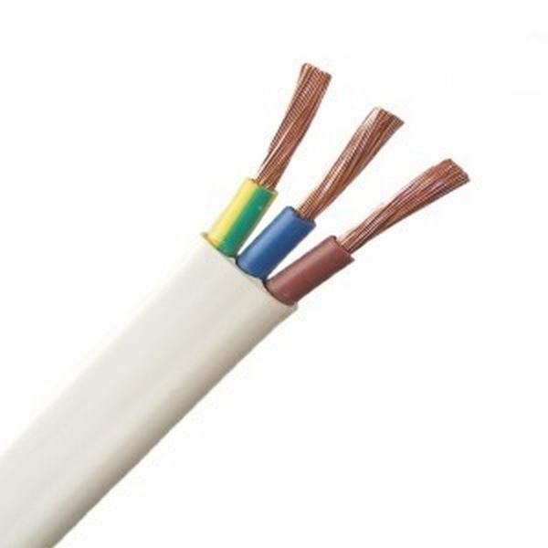 Китай 
                                 Три основных и парные плоские электрические провода и кабели для BS6004                              производитель и поставщик