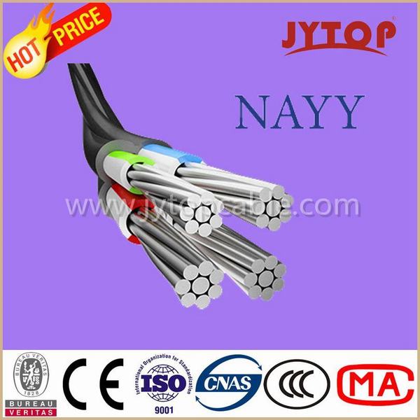 Chine 
                                 Câble d'aluminium Nayy Yavv Câbles isolés en PVC avec conducteurs en aluminium                              fabrication et fournisseur