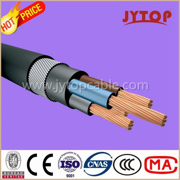 China 
                        Yvz2V (NYRY) Copper Cable, 0.6/1 Kv PVC Insulated Round Steel Wire Armoured, Multi-Core Cables with Copper Conductor
                      manufacture and supplier