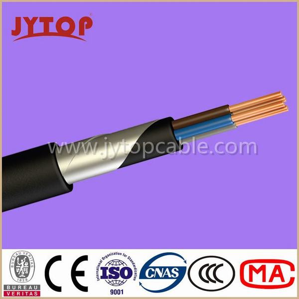 China 
                                 Yvz4V/Cable Nyby 0.6/1 Kv aislados con PVC doble cinta de acero, cables blindados de multi-core con Conductor de cobre                              fabricante y proveedor