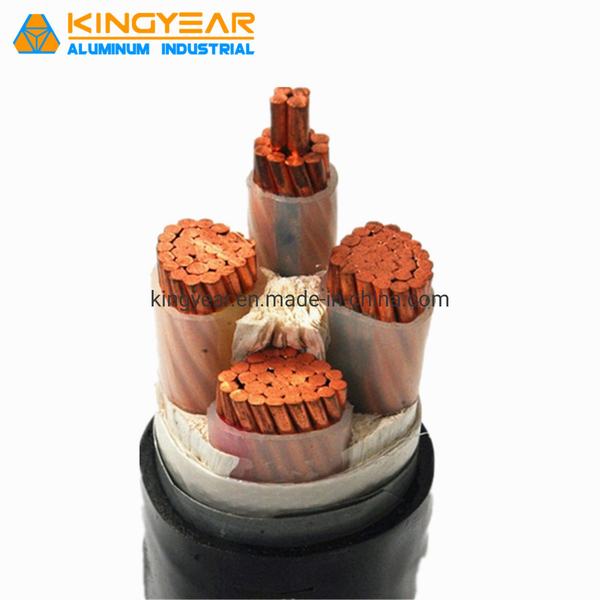 China 
                                 4 25sqm 4/1kV cable de alimentación PVC/XLPE 3X10mm 3X15 0,6 núcleo Cable de alimentación bajo armadura                              fabricante y proveedor