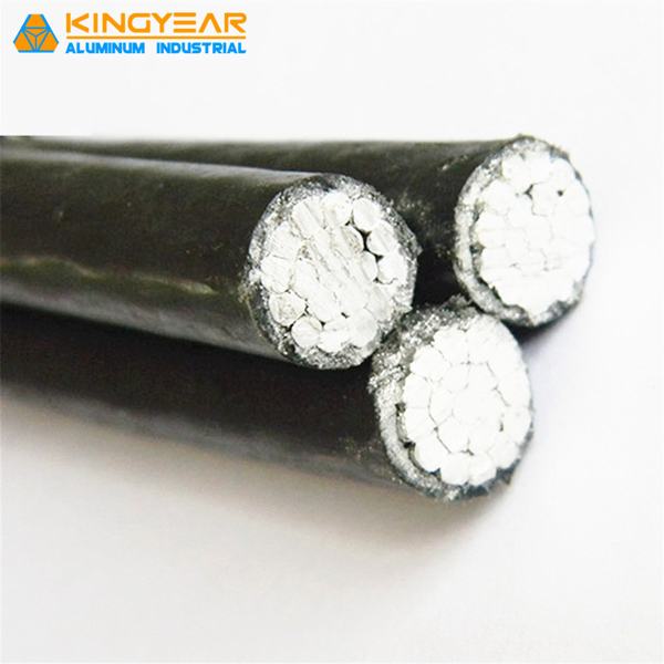 China 
                        0.6/1kv XLPE Insulated Duplex/ Triplex Service Drop Aerial Bundle Overhead ABC Cable
                      manufacture and supplier