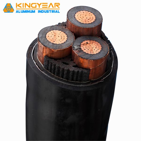 1.8/3kv 120mm2 Copper/Aluminum Conductor Swa Armoured Underground XLPE Cable 3*120mm
