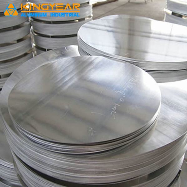 
                                 Aluminiumkreis-Platte der runden Aluminiumplatten-1050 1060 3003 H14 für Lampenschirm/Beleuchtung                            