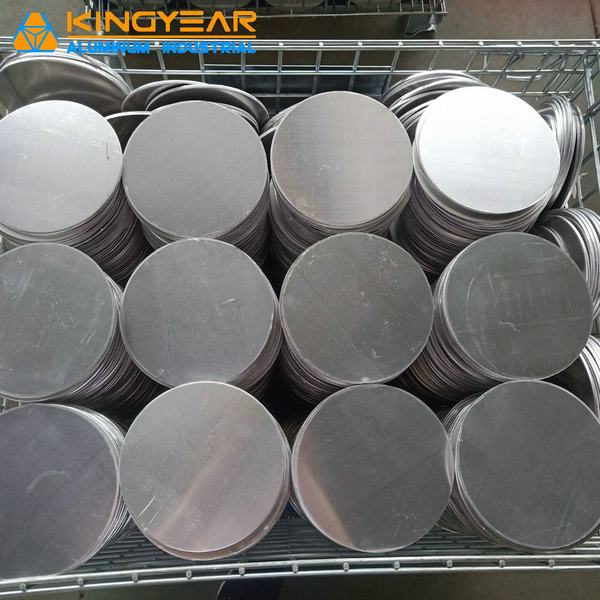 China 
                        1050 1060 3003 H14 Round Aluminum Plate Aluminium Circle Disk for Lighting Purpose
                      manufacture and supplier