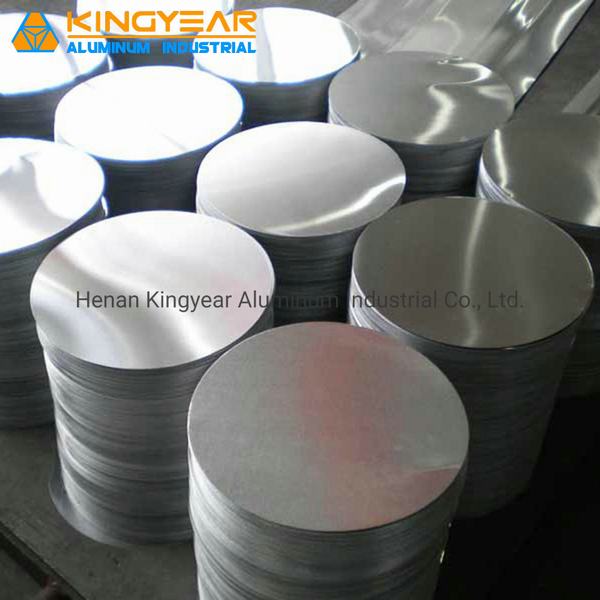 Cina 
                                 disco di alluminio del cerchio del piatto di alluminio rotondo 1050 1060 3003 per il segno di traffico stradale                              produzione e fornitore