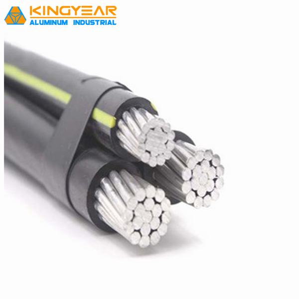 10mm2/16mm2/25mm2/35mm2/50mm2 0.6/1kv Overhead Aluminum Conductor XLPE Insulated ABC Cable