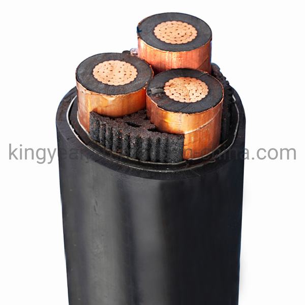 China 
                        11kv Copper Cable 1cx240mm2 IEC 60502-2 Cu/XLPE/Sct/PVC/Awa/PVC Armored Power Cable
                      manufacture and supplier