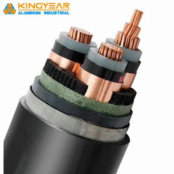
                        11kv Medium Voltage Copper Core XLPE Insulated Sta/Swa Armoured Underground Electric Cable 3 Core
                    