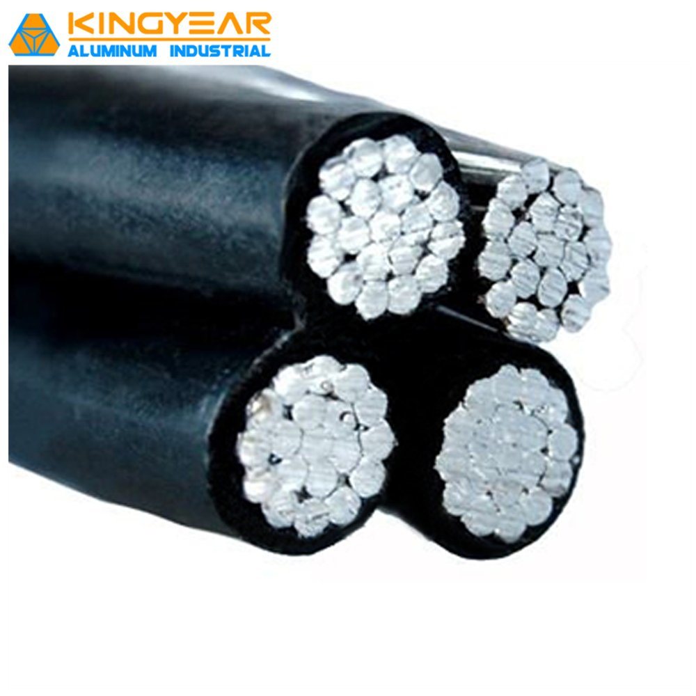 150mm 185mm XLPE ABC Cable Aluminum Conductor Overhead Insulated Cable