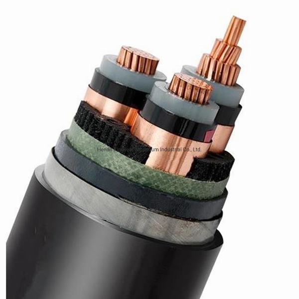 China 
                                 18/30 Kv 1c 25mm 185mm sq 18AWG de cobre del cable de alimentación aislado con PVC XLPE                              fabricante y proveedor