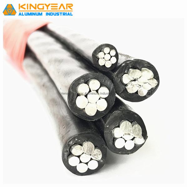 China 
                        1kv 3*120+1*70+1*16 XLPE Insulation ABC Cable (4+1) Core 3*70+1*54.6+1*16, 3*50+1*54.6+1*16, 3*35+1*54.6+1*16
                      manufacture and supplier