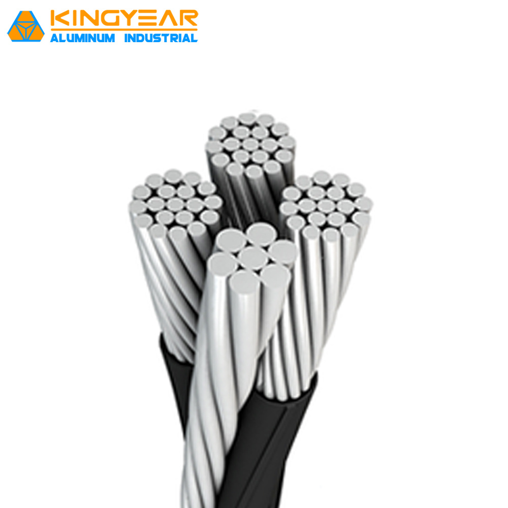 2*16mm2 ABC Low Voltage 1kv XLPE Insulated Overhead Electric Transmission Aerial Bundled Cable