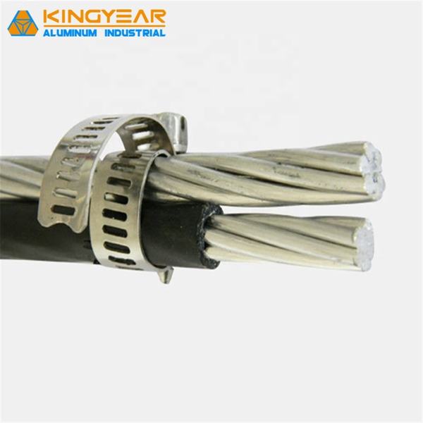 China 
                                 2*50mm2 LV Duplex ABC Cable de antena de Cable XLPE AAC                              fabricante y proveedor