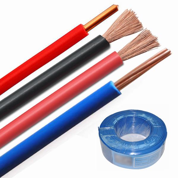 China 
                                 2,5 mm2 4mm2 6mm2, Conductor de cobre aislados con PVC, cable de la construcción de cableado eléctrico                              fabricante y proveedor