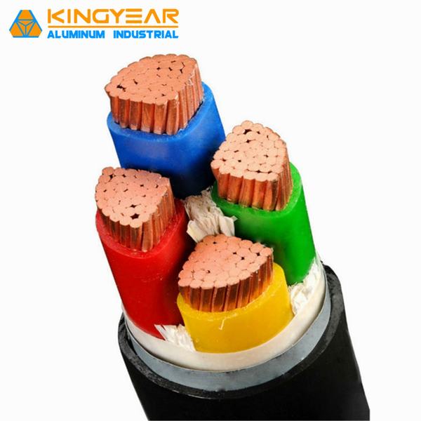 25mm Copper/Aluminum Conductor PVC Insulated and Sheathed Electrical Nyy/Nayy Power Cable 0.6/1kv