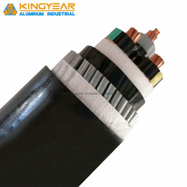 3*240 Medium Voltage 3 Core 8.7/15kv Steel Wire Armored Power Cable