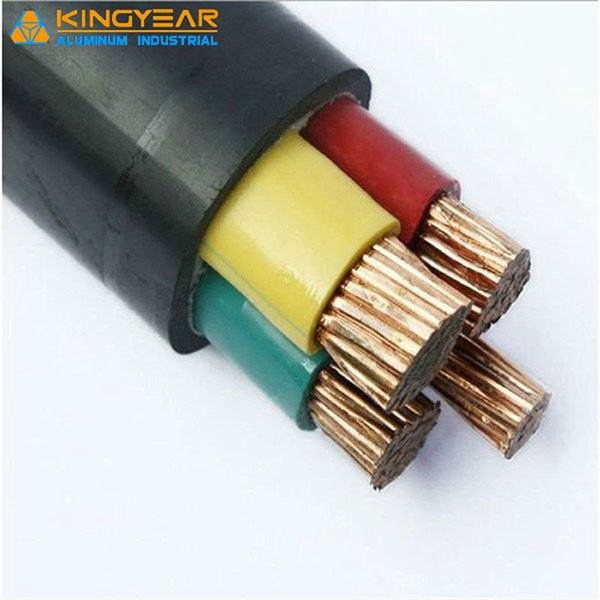Chine 
                                 3.5 Les noyaux de 240mm2 conducteur de cuivre isolés de PVC et gaine câble d'alimentation électrique                              fabrication et fournisseur